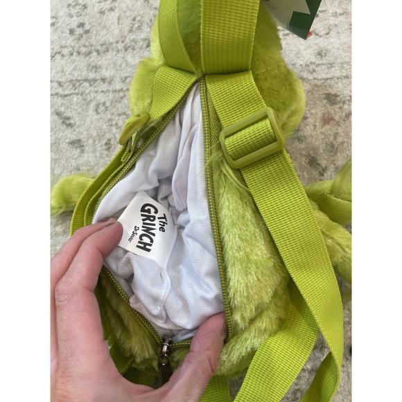 Dr. Suess The Grinch Plush Mini Backpack NWT - Picture 4 of 4
